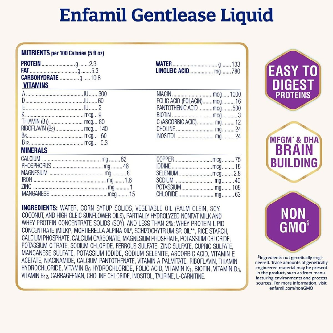 Enfamil deals gentlease 2oz