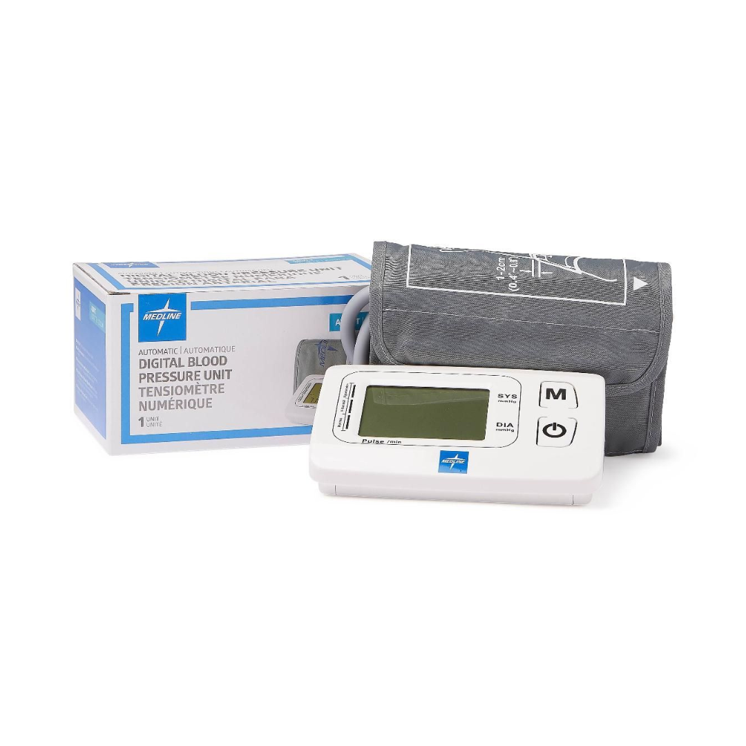 Medline Auto Digital Blood Pressure Monitor Univer 1Ct